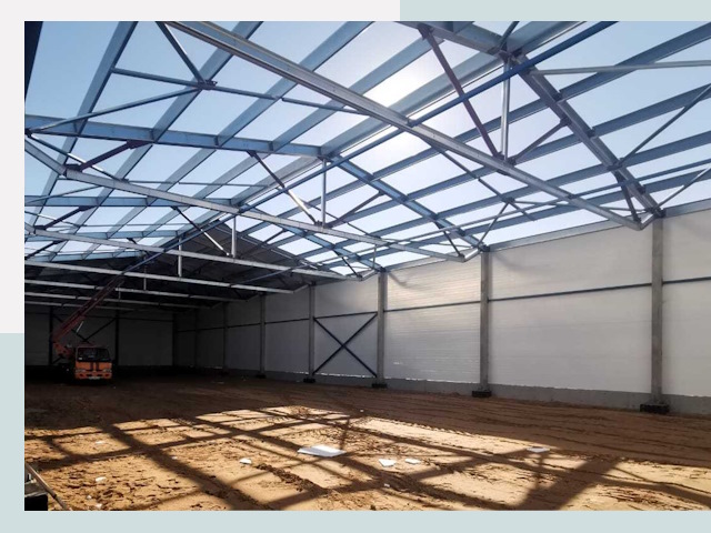 Строительство сенохранилищ в Йошкар-Оле