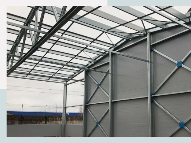 Каркасные ангары от СтальСтрой-Шкр по цене от 614 руб.