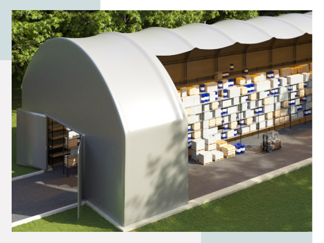 Тентовые ангары в Йошкар-Оле