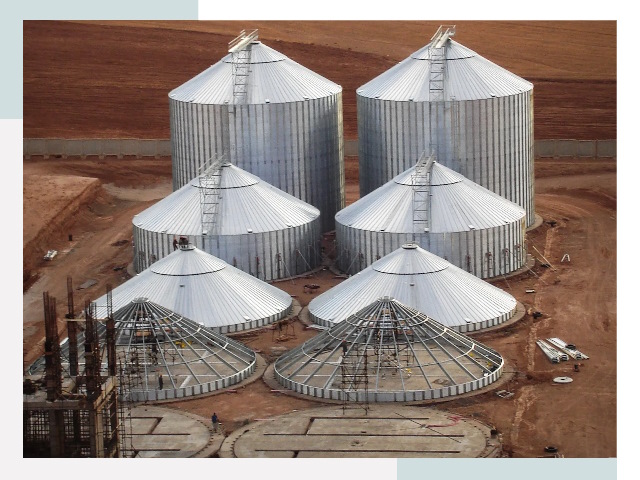 Строительство зерновых силосов в Йошкар-Оле