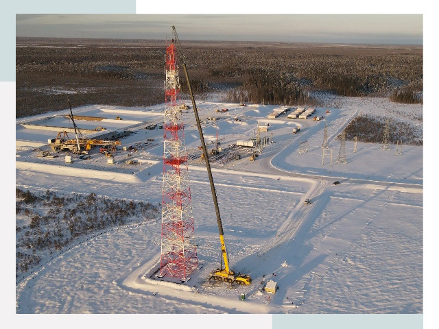 Мачты связи в Йошкар-Оле