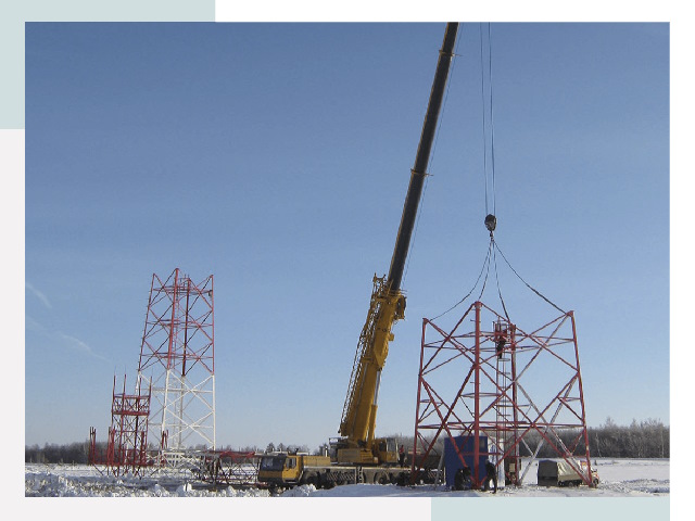 Монтаж вышек связи в Йошкар-Оле