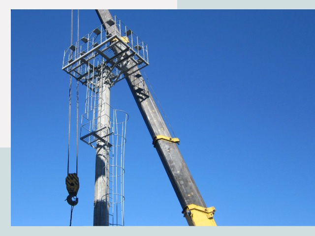 Монтаж осветительных мачт в Йошкар-Ола от 614 руб.