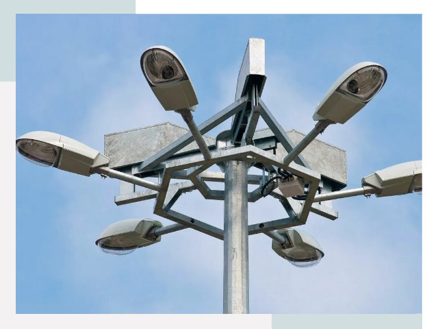 Монтаж осветительных мачт в Йошкар-Оле