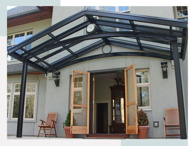 Козырьки металлические в Йошкар-Оле