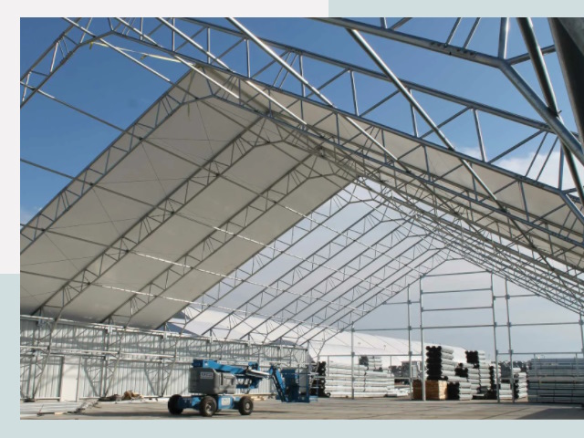 Каркасно-тентовые сооружения от СтальСтрой-Шкр по цене 614 руб.