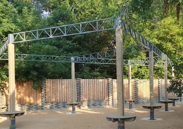 Терраса из металлоконструкций под ключ, проектирование, изготовление и монтаж от СтальСтрой-Шкр